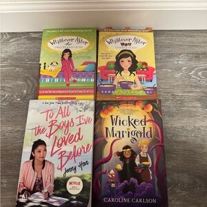 8 Books; Whatever after, Captain Underpants, etc